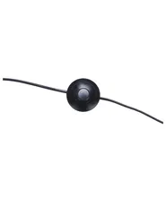Floor Lamp BENUE Metal Black_675483
