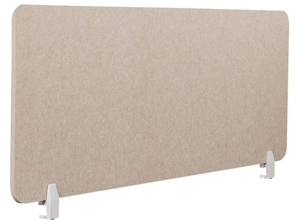 Skrivebordsdeler SPLIT 160 x 50 cm Beige