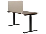 Desk Screen SPLIT 120 x 50 cm Beige_1022912