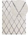 Bavlnený koberec 160 x 230 cm béžová/sivá PENDIK_747671