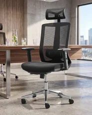 Sedia da ufficio ENSO Tessuto Nero_1092362