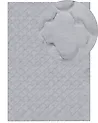 Faux Fur Rug GHARO Grey 160 x 230 cm