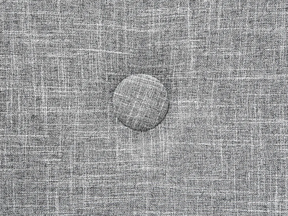 Bed Fabric RENNES 180 x 200 cm (EU Super King) Light Grey_684083