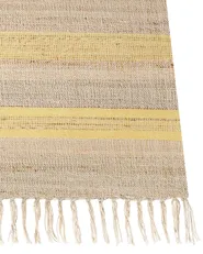 Rug TALPUR Yellow 160 x 230 cm Jute_845680