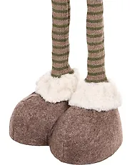 Set of 2 Christmas Decorations FISKARS 68-87/90-118 cm Reindeer Multicolour_1175125