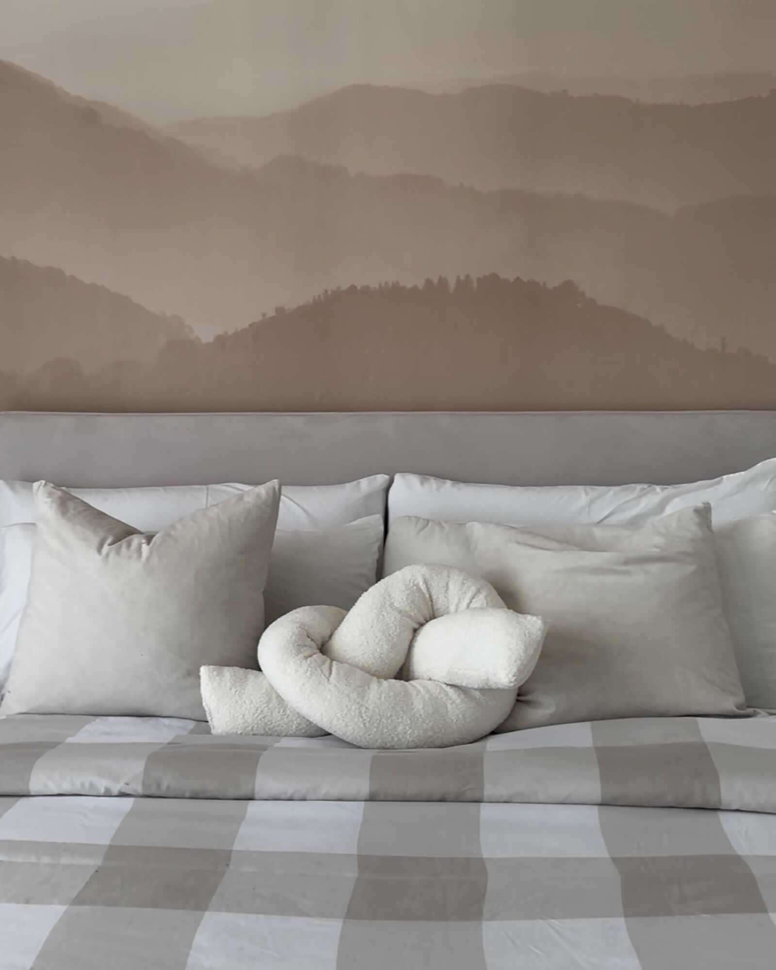 Bed met ottomaan fluweel creme 160 x 200 cm LAVAUR_921451