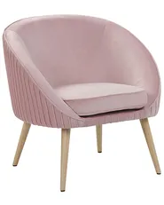 Armchair TROMSO Velvet Pink_767265