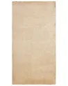 Alfombra GESI Beige 80 x 150 cm Viscosa