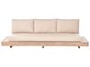 Gartensofa 3-Sitzer MARETTIMO zertifiziertes Akazienholz Beige