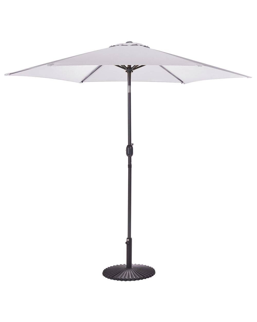 Market Parasol 266 cm VARESE Light Grey