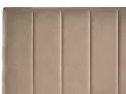 Bed with Storage Drawers LONZAC Velvet Taupe 180 x 200 cm (EU Super King)_1014861