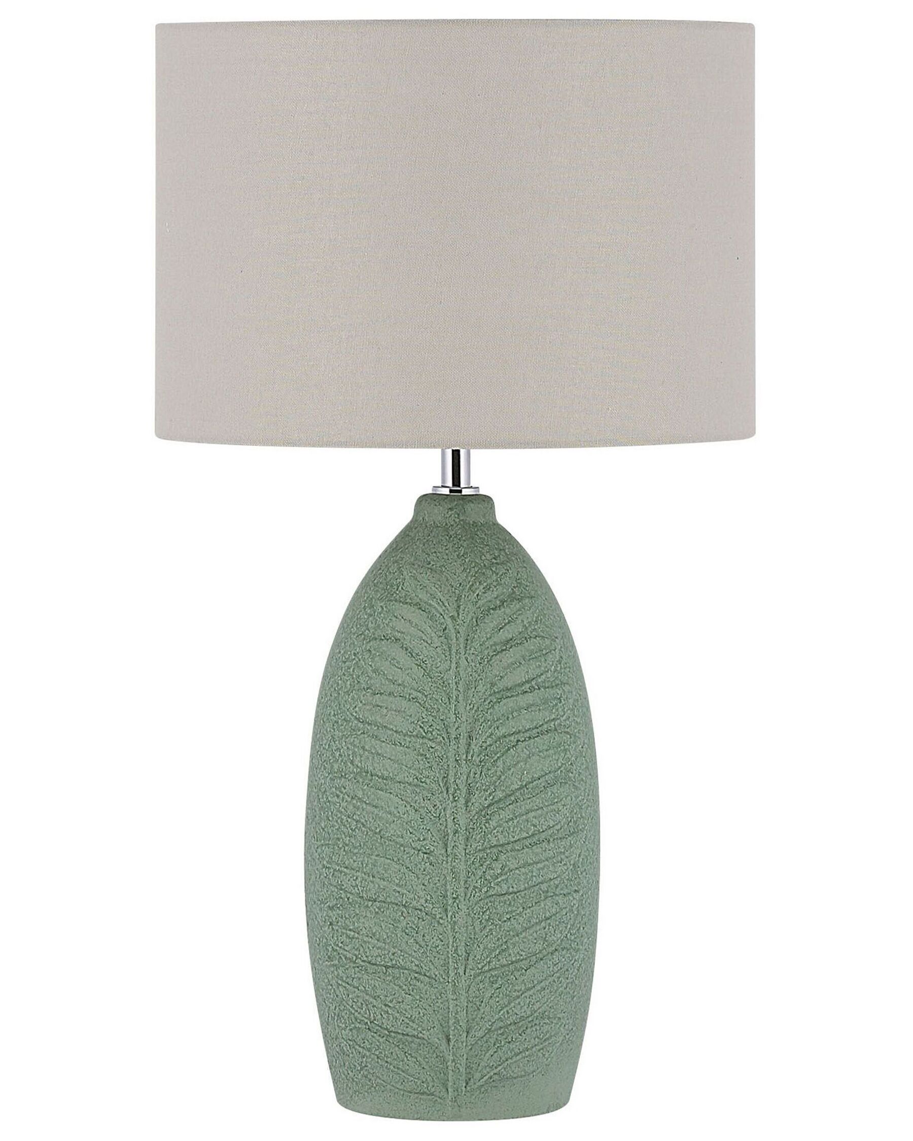Keramická stolní lampa zelená OHIO_790779
