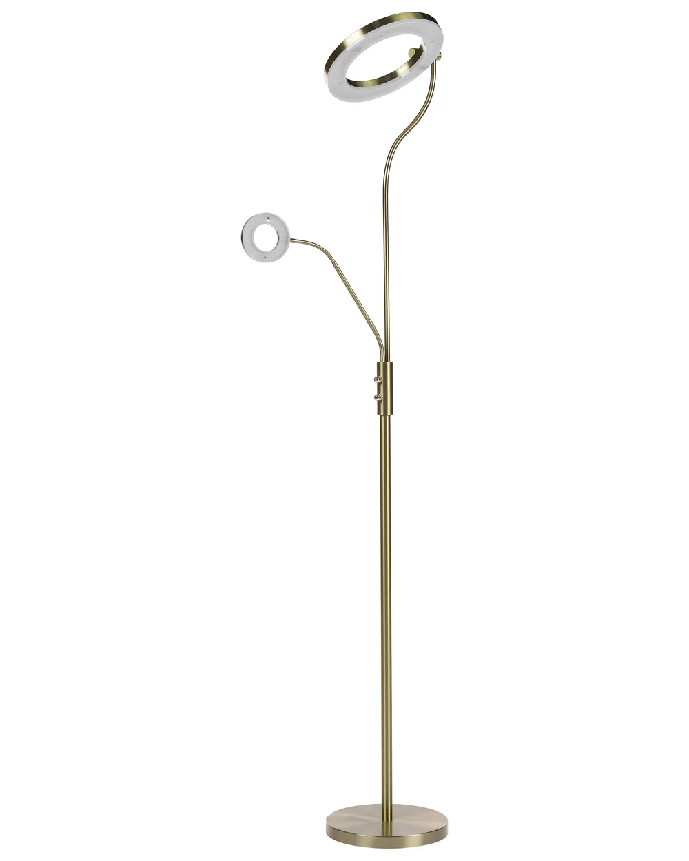 Lampa podłogowa LED AFTON Metal Mosiężny