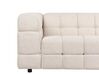 3 Seater Fabric Sofa Beige MULLOLA_920527