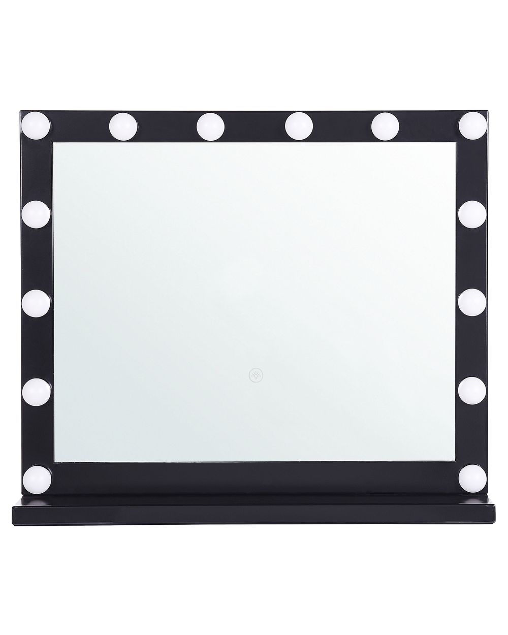 Dressing Table Mirror LED BEAUVOIR Black