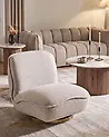 Svängbar fåtölj MUREN Beige