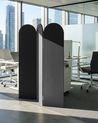 Divisorio per ufficio SLIMMY 120 x 160 cm Grigio scuro