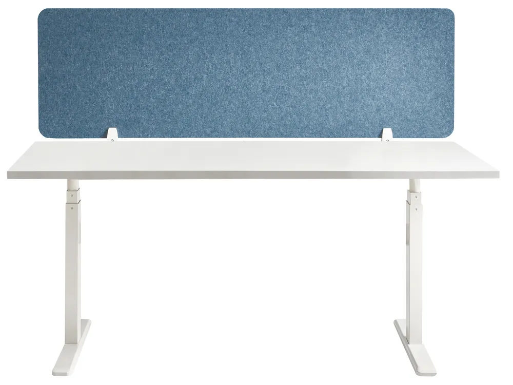 Desk Screen SPLIT 160 x 50 cm Blue_1055976