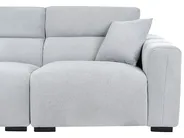 Sofa 3 Seater FAUSKAN Fabric Light Blue_969036