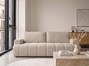 Sofa 3 Seater NARILLA Boucle Beige_1156517