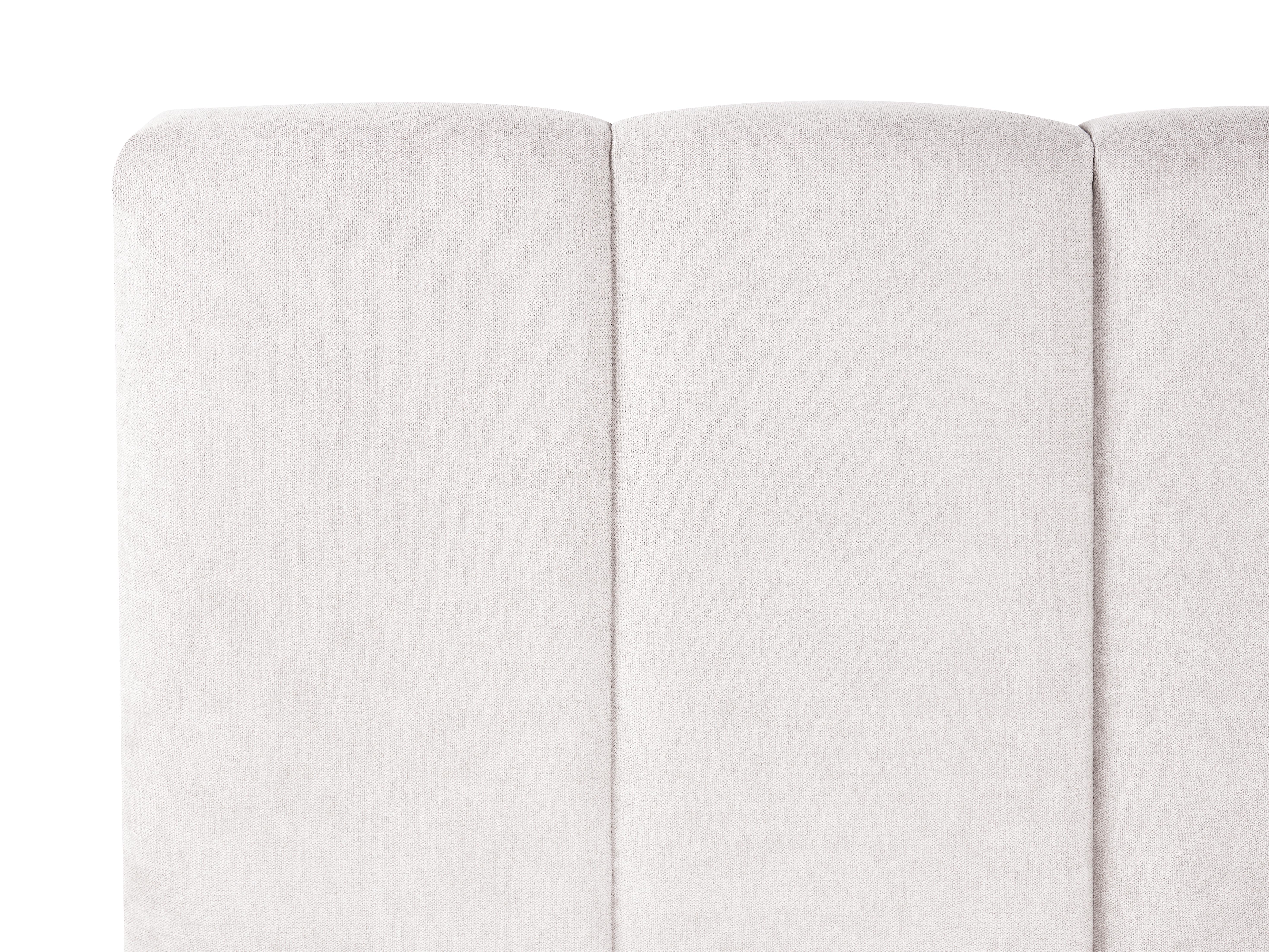 Ottoman Bed VAUVERT Fabric Off-White 160 x 200 cm (EU King Size)_1093320