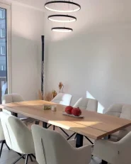 Lampe LED suspendue ATREK Métal Noir_1175022