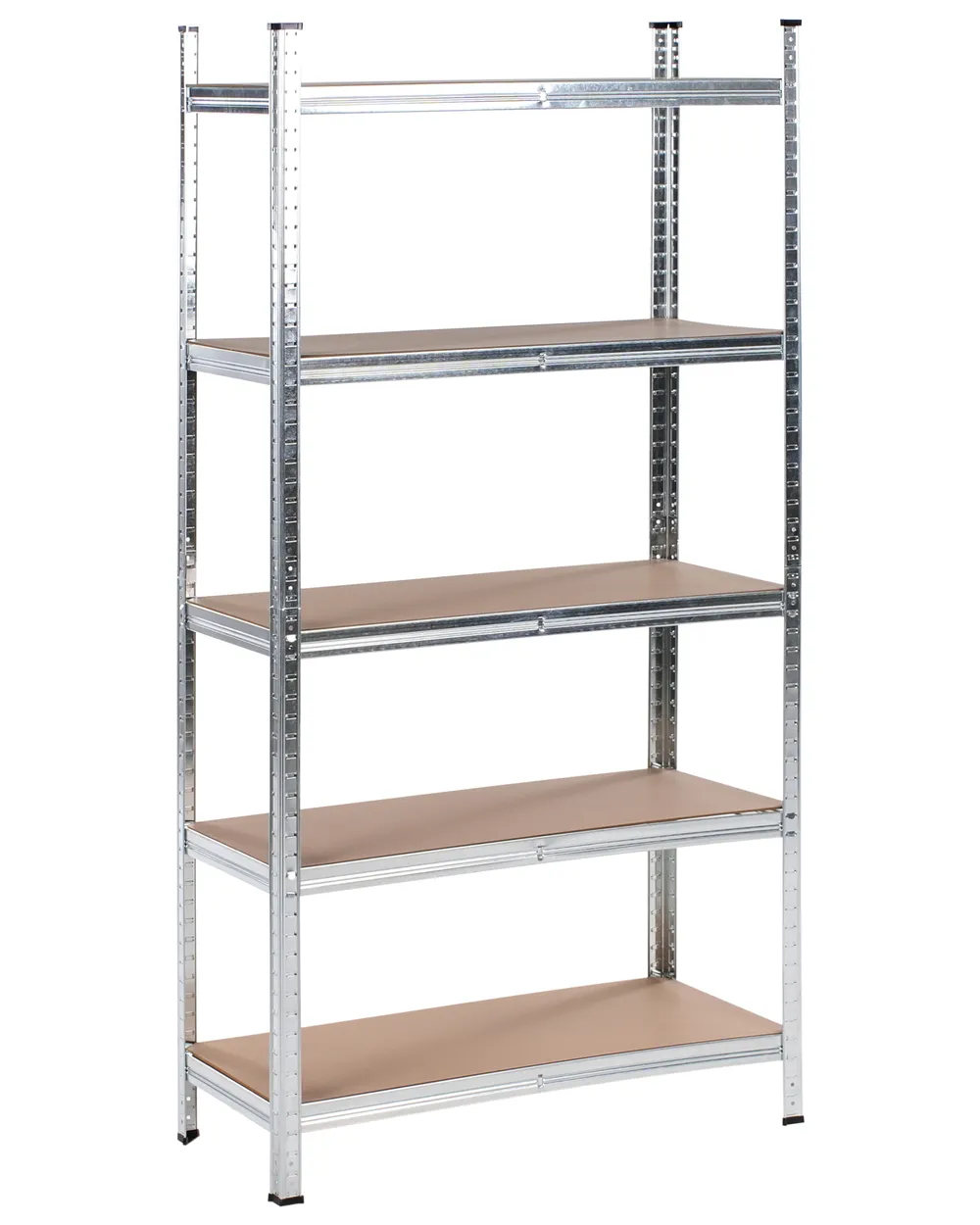 Regał magazynowy XITTA 90 cm 180 cm Metal Srebrny