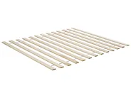 Bed with LED TOUCY 160 x 200 cm (EU King Size) Brown Ash Wood_941717