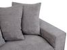 3 Seater Jumbo Cord Sofa Dark Grey VISKAN_811654