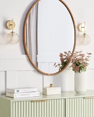 Set di 2 lampade da parete ANADYR Vetro Beige_943010