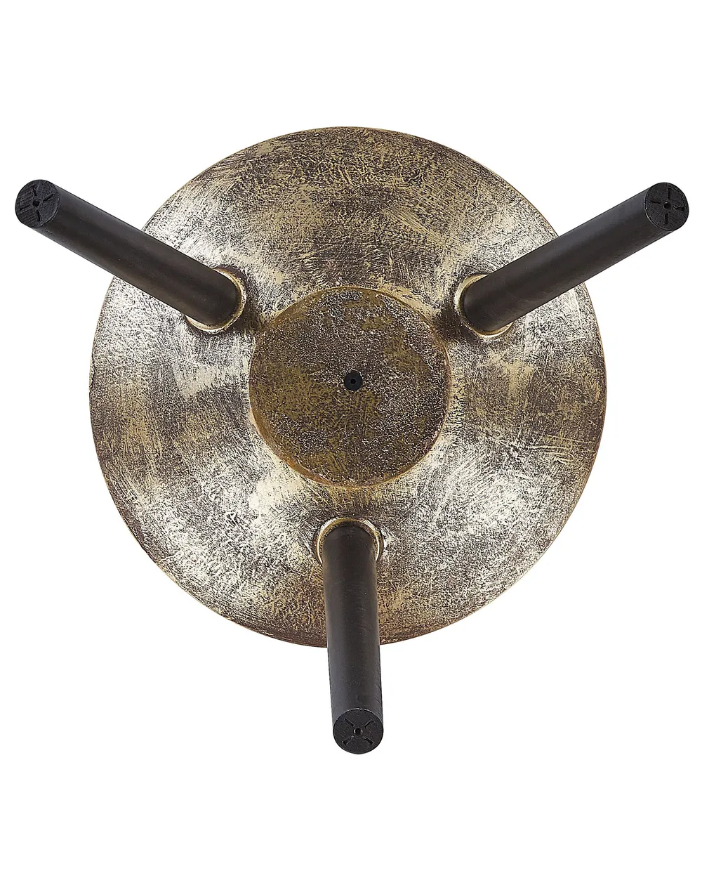 Vaso per piante rialzato VARDIANI 50 cm Oro_808817