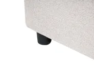 Bett mit Schubladen ohne Kopfteil PRADES Stoff Hellbeige 160 x 200 cm_996141