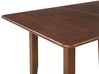 Extending Dining Table 90/120 x 60 cm Dark Wood MASELA_826989