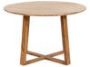 Round Acacia Wood Dining Table ⌀ 120 cm Light LEXINGTON_918691