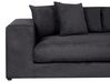 3-Sitzer Sofa schwarz mit Kissen GLORVIKA_927869