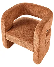 Armchair VIDSEL Chenille Orange_1155490