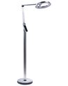 Candeeiro de pé LED prateado 170 cm CARINA_855389