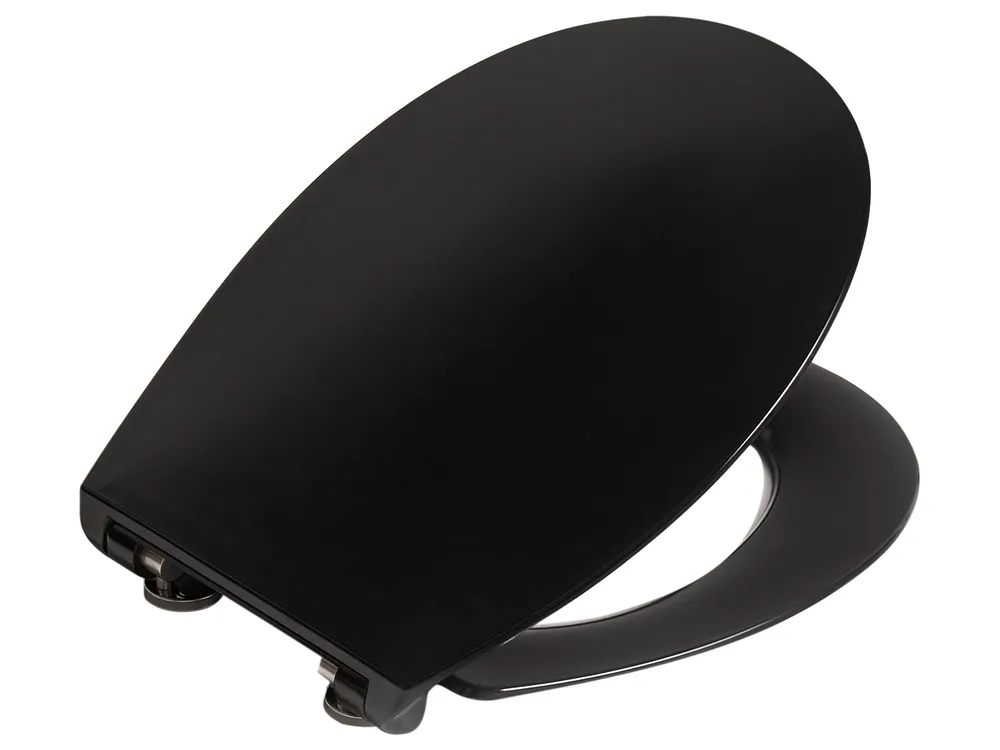 Toilet Seat PUTUMAYO  Slim Soft Close Duroplast Black_1016554