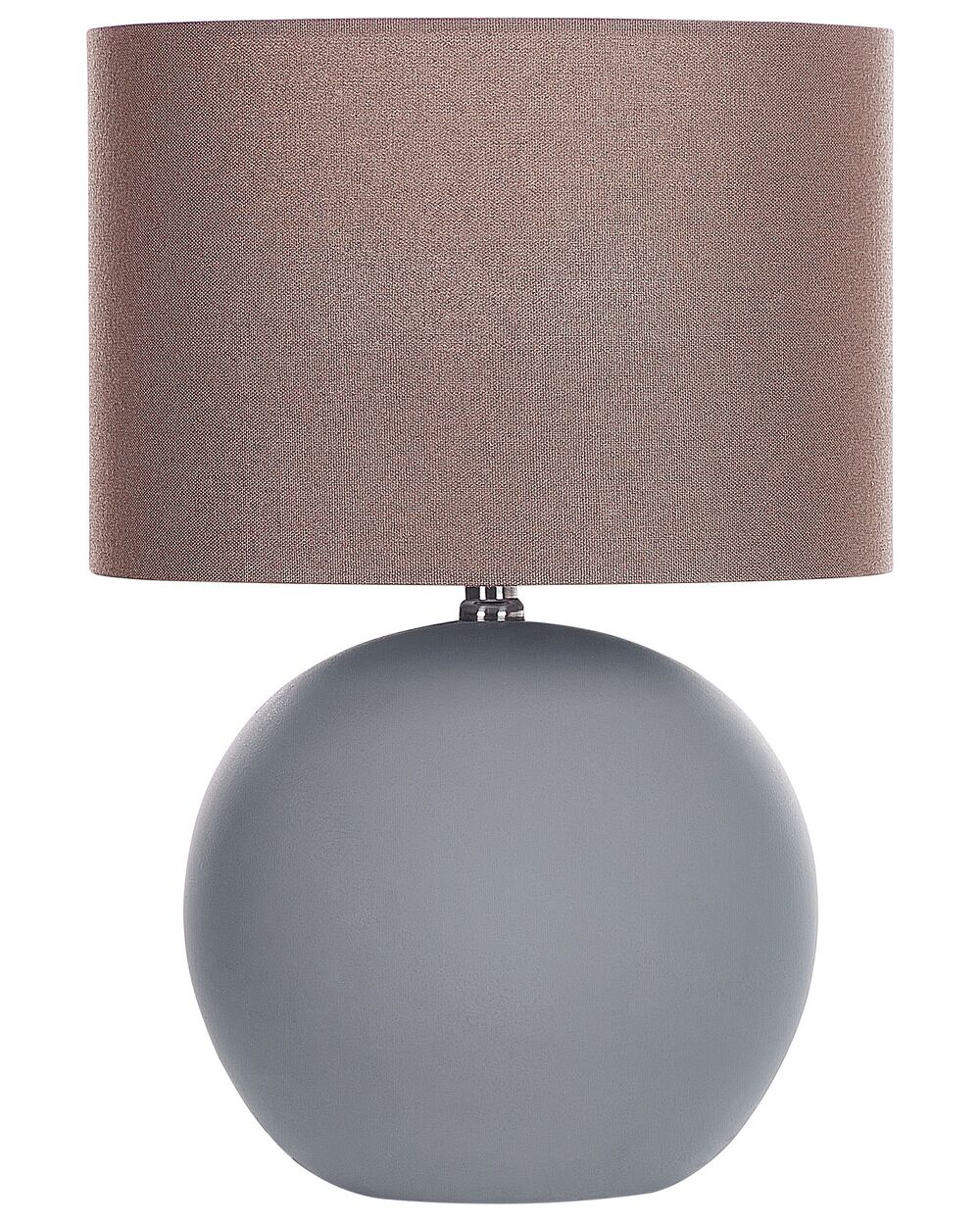 Lampa stołowa AREOSO Ceramika Szary