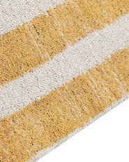 Tappeto KATRA Beige 140 x 200 cm Cotone_862961
