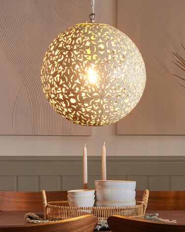 Metal Pendant Light Gold MURES