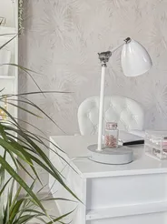 Scrivania LEVIN 110 cm 55 cm con Cassetti Bianco_812828