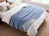 Blanket BJAS 150 x 200 cm Blue