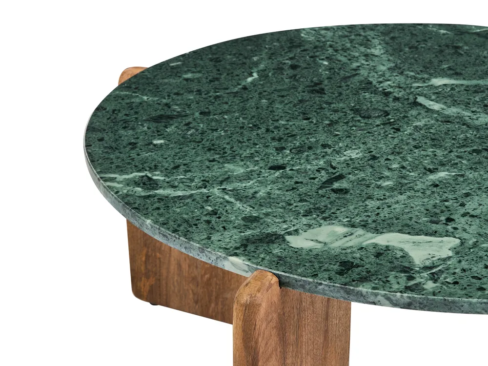 Coffee Table LUNO Marble Dark Green_1072482