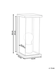 Outdoor Wall Light WAKAL Black_940454