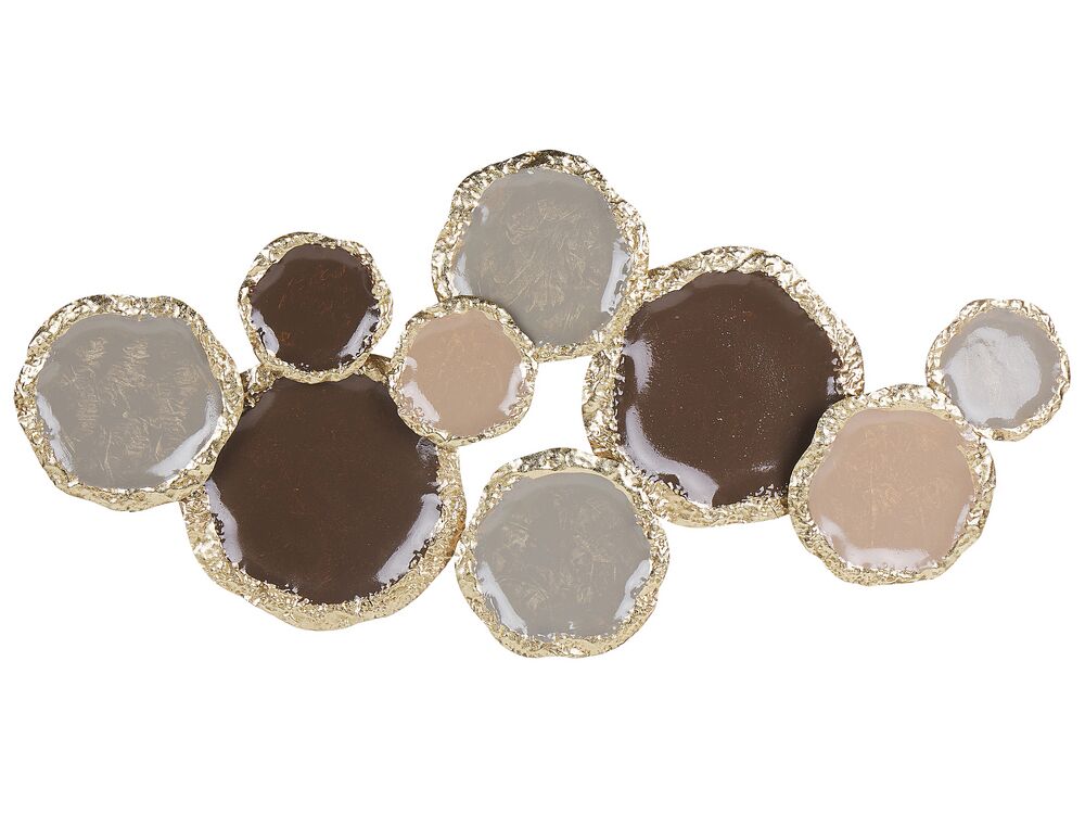 Décoration murale ARGON Métal 57 cm Multicolore