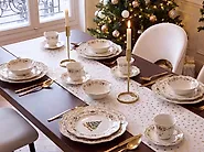 Zastawa stołowa 20-częściowa CARDAMOM Porcelana Biały_1191779