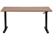 Manual Adjustable Standing Desk DESTINAS 160 cm 72 cm Brown/ Black_899266