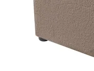 Letto contenitore MONTLAUR Bouclé Tortora 160 x 200 cm_958608