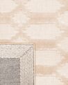 Viskózový koberec 160 x 230 cm béžový CIZRE_750507